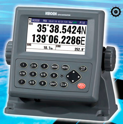 Koden KGP-922 72 Channel, IMO Approved WARS GPS Receiver, 4.3 