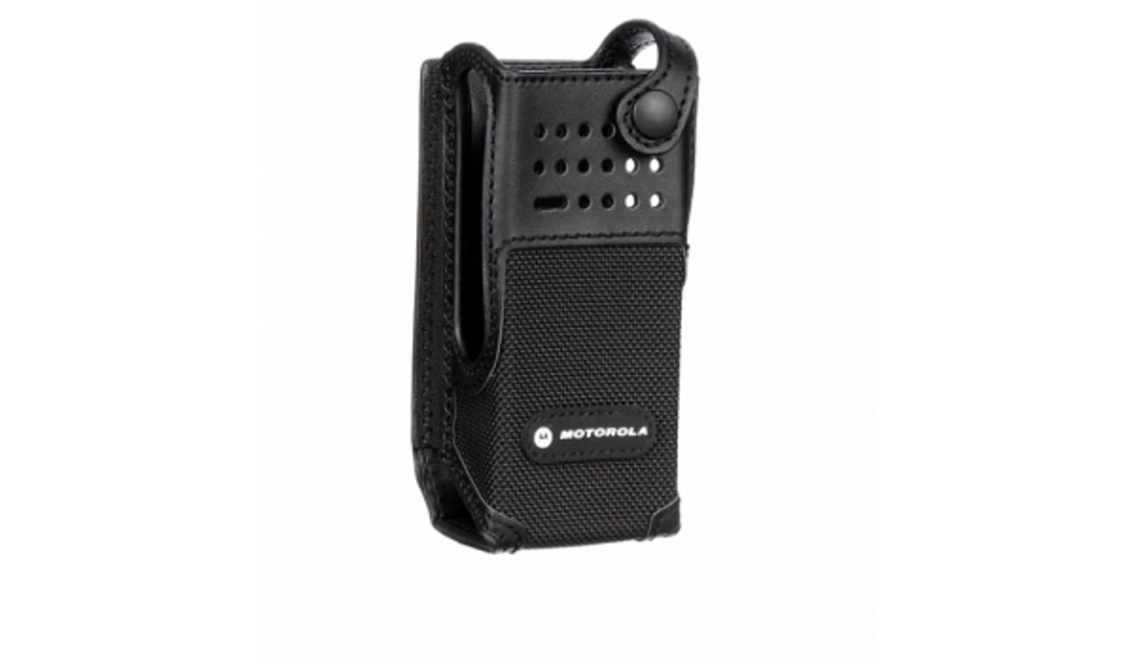 Motorola PMLN5845 Nylon Carry Case with 3? Fixed Belt Loop for Non-Display  Radio (XPR7350) Trionics