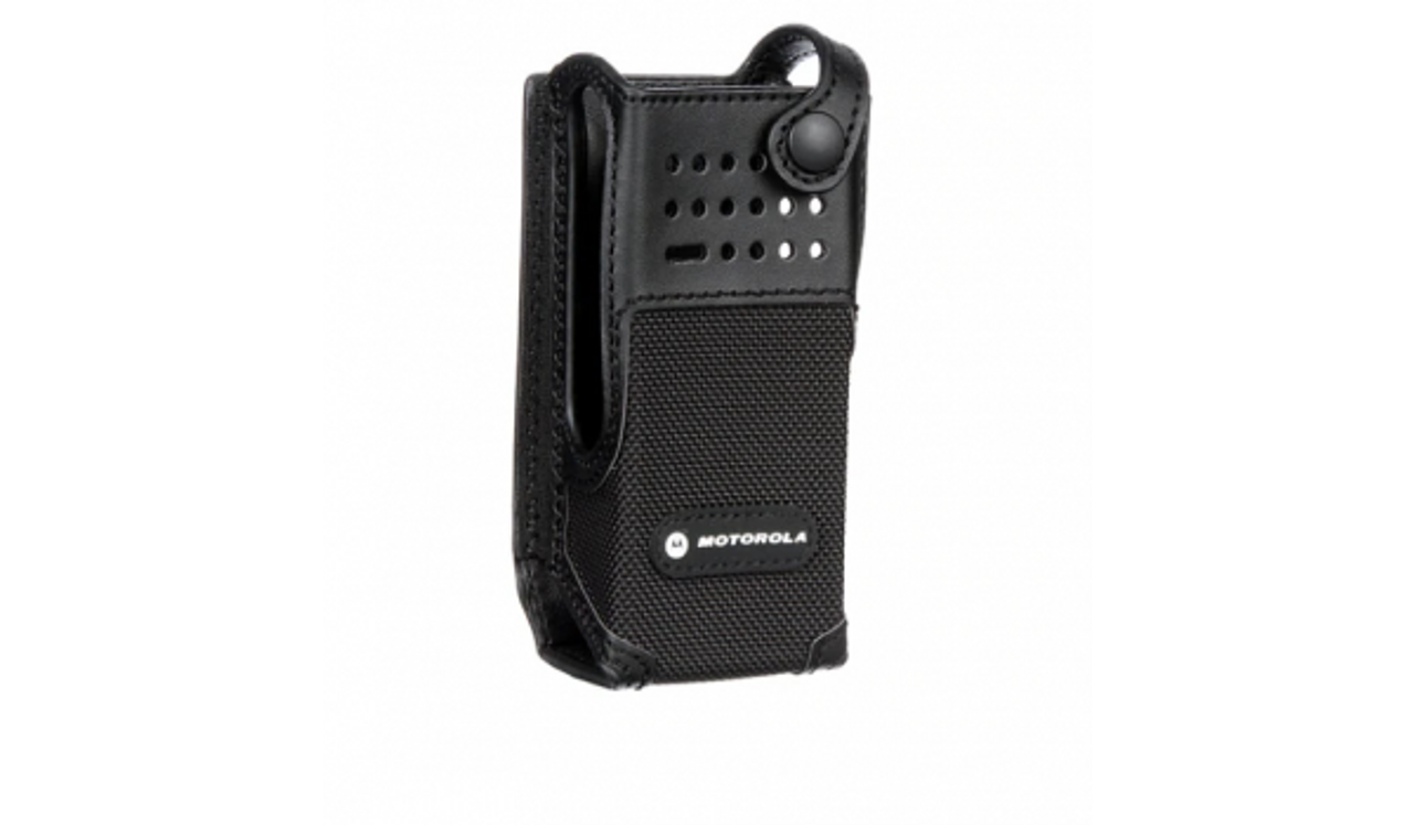 Motorola PMLN5845 Nylon Carry Case with 3? Fixed Belt Loop for Non-Display  Radio (XPR7350) Trionics