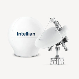 Intellian VM2-24C-P v240M 2 Antenna System with 240cm (94.5inch) Reflector, Circular & Linear C-Band, Linear Ku-band, Xpol and Co-Pol w/o BUC, inc 2 PLL LNB (P/N: V1-1205_A), C-band LNB (VC1-1102) with Radar Filter in 154" C/Ku dome, excluding BUC