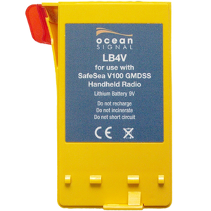 Ocean Signal 721S-00612 OSL BATT LB4V FOR V100 RADIO