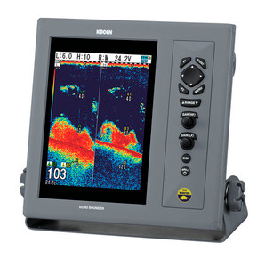 Koden CVS-1410B 10.4" Color LCD, 1kW Broadband Echo Sounder, Dual Frequency, (24kHz-240IcHz selectable)