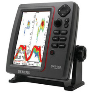 Sitex SVS-760 Dual Frequency 600 Watt, 7" Color TFT LCD Digital Sonar System