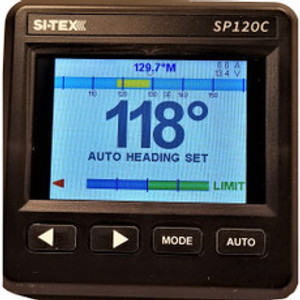 Sitex SP120C-RF-3 SP120 Color System w/ 9 Axis Compass, Rudder Feedback & "Type S" Dash Drive