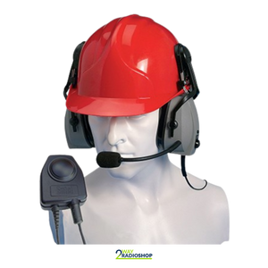 Entel CHP450HD/DX Double ear-cup defender with large PTT (hard hat use only)
