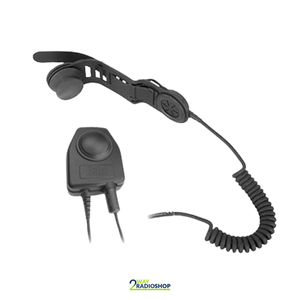 Entel CXR5/DX Bone conductive skull microphone with large in-line PTT