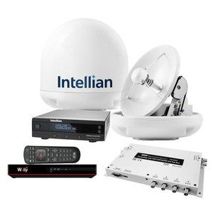 Intellian I3 Us System W/Dish/Bell Mim-2 (W/3m Rg6 Cable) 15m Rg6 Cable & Dish Hd Wally Receiver
