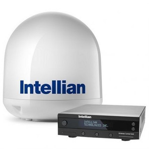 Intellian I4p Linear System W/17.7" Reflector & Universal Quad Lnb