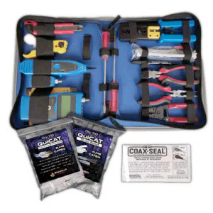 Enviro Cams LARGETKCAT5 Large Professional Grade Tool Kit Cat5e