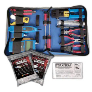 Enviro Cams LARGETKCAT6 Large Professional Grade Tool Kit Cat6