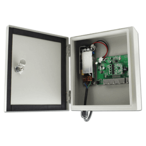 Enviro Cams OPOES8 Outdoor 4 & 8 Channel POE (Power Over Ethernet) Switch in Weatherproof Cabinets