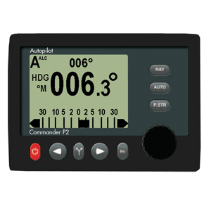 Comnav 10110033 Commander P2 Mono Display Autopilot with SSRC1 Rate Gyro Compass Sensor & No Feedback 10110033