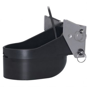 Furuno TM185M  Tm185m Medium-Frequency Chirp Transducer W/Temperature - Urethane Transom Mount W/Stainless Bracket