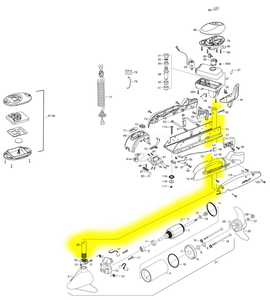 Minn kota 2002002 TUBE COMPOSITE 60" RT/SP-WHT