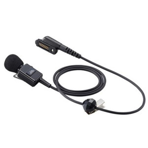 Icom HM163MC Lapel mic with 2.5mm earphone jack
