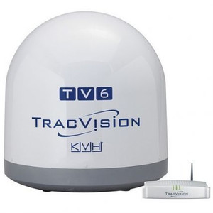 KVH 01-0369-02 Tracvision Tv6 - Linear & Sky Mexico W/Auto Skew & Gps - Special Order (Truck Freight Only)