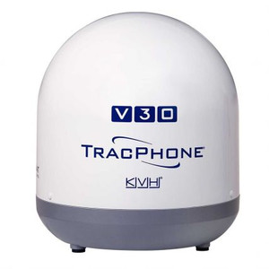 KVH 01-0432-01 Ultra-Compact Tracphone V30 W/Dc-Bdu
