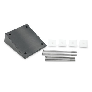 Power Pole AW-22deg-Kit-BK Transom mount wedge kit 22 degree vertical correction-Black