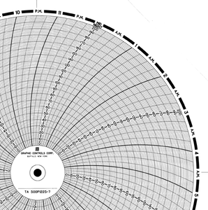 Graphics Control 20859692 TA  500P1225-7 Circular Charts