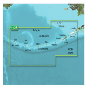 Garmin 010-C0735-00  BlueChart g3 Vision HD - VUS034R - Aleutian Islands - microSD/SD [CWR-35566]