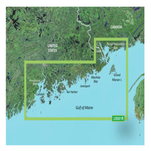 Garmin 010-C0702-00  BlueChart g3 Vision HD - VUS001R - North Maine - microSD/SD [CWR-30402]