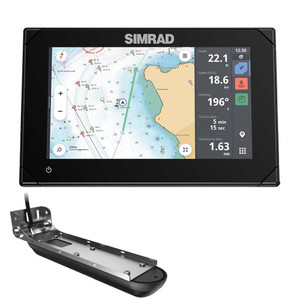 Simrad 000-15365-001 NSX 3007 7" Combo Chartplotter  Fishfinder w/Active Imaging 3-in-1 Transducer [CWR-93526]