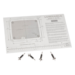 Lowrance 000-10028-001 FM-ME5 flush mount kit