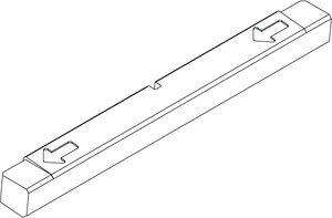 Lowrance 000-15295-001 FRONT LATCH BLOCK