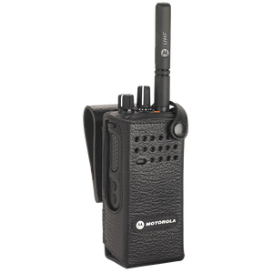 Motorola PMLN5846 Hard Leather Carry Case with 3? Swivel Belt Loop for for Non-Display Radio (XPR7350)