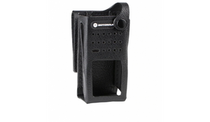 Motorola PMLN5867 Hard Leather Carry Case with 2.5? Swivel Belt Loop for Limited Keypad Radio (XPR3500)