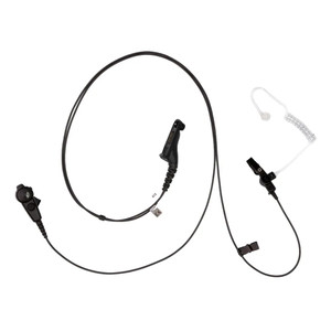 Motorola PMLN6129 IMPRES 2 Wire Surveillance Kit w/ Translucent tube - Black  - FM / UL Approved