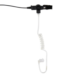 Motorola PMLN7560 Receive Only Earpiece with translucent tube and rubber eartip