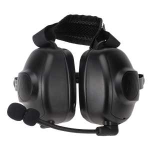 Motorola PMLN6760 Heavy Duty Behind-the-Head Headset with Noise-Canceling boom microphone