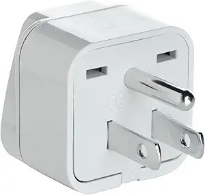 Conair NWG-4C AC ADAPTER PLUG, UNIVERSAL FEMALE/INDIA MALE GROUNDED