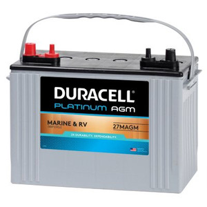 Marine Battery 27MAGM AGM MARINE BATTERY 12V 580CCA, 80AH