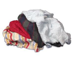 RAGS-TURK-25LB 25LB BOX, MULTI-COLORED TURKISH RAGS