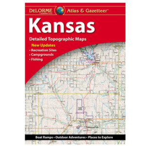 Garmin New OEM DeLorme® Atlas & Gazetteer Paper Maps, 010-13226-KS