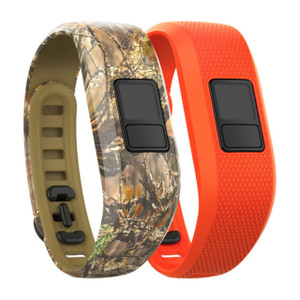 Garmin New OEM Camo and Blaze Orange Bands, 010-12452-33