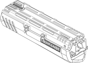 Lowrance 000-15631-001 GHOST 47" MOUNT ASSEMBLY KIT