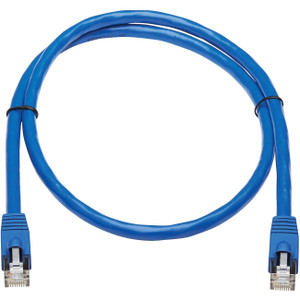 Eaton N261P-003-BL - 3FT BLU CAT6A FUTP POE CBL