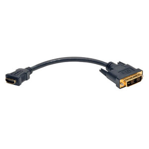 Eaton P130-08N - 8IN, HDMI-F TO DVI-M ADPT,GOLD