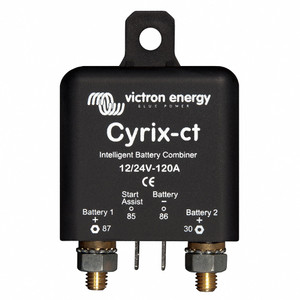 Victron Combiner 12/24V-120A Cyrix-CT Intelligent Combiner Microprocessor Controlled