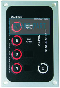 Zenitel 4000016817 MPA 1603 Alarm Control panel, 4 alarms