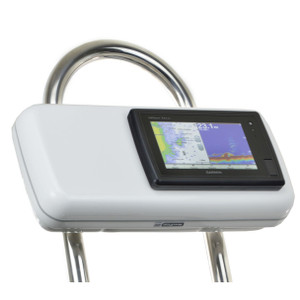 NavPod SystemPod Pre-Cut for Garmin GPSMAP 7407/7407xsv/7607/7607xsv/720/721/740/740s/741/721xs/ echoMAP 70s/70dv on the right *AND* extra space on the left for 9.5" wide guard