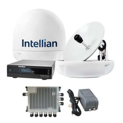 Intellian I5 All-Americas Tv Antenna System & Swm-30 Kit