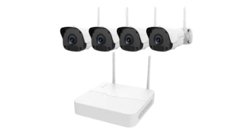 Enviro Cams WF4Bullets 4 Channel Wireless Security Camera Kit with Bullet Cameras