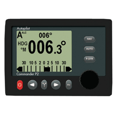 Comnav S10110004 Commander P2 Mono Display Autopilot with Rate Stabilized Fluxgate Compass & Rotary Feedback 10110004