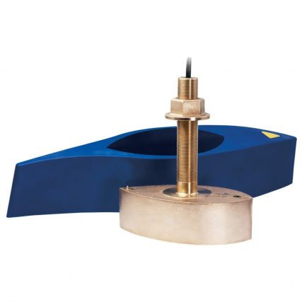 Furuno 526T-HDD  526t-Hdd Bronze Broadband Thru-Hull Transducer W/Temp, Built-In Diplexer & Hi-Speed Fairing Block 1kw (10-Pin)