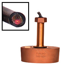 Furuno CA50B-92M  CA50B-92M Bronze Thru-Hull Transducer, 1kW (No Plug)