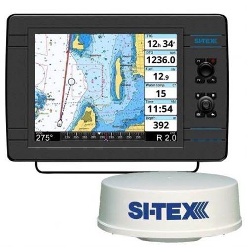 Sitex Navpro 1200 W/Mds-12 Wifi 24" Hi-Res Digital Radome Radar W/10m Cable